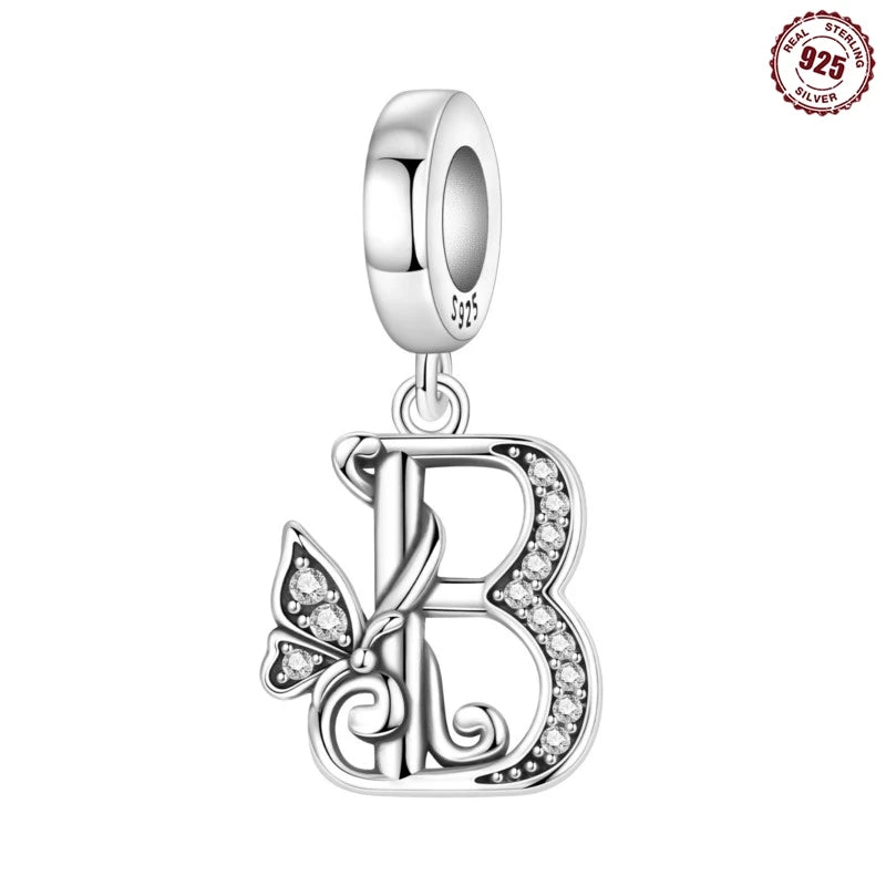 MISEFF New Original Bracelet 925 Sterling Silver Lovely Angel Girl Charms Beads For Jewelry Gifts