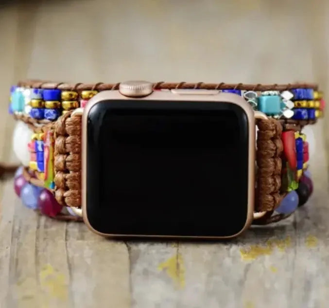 3X Mixed Wrap Bracelet Display Box Apple Watch Band Jewelry and Clovers