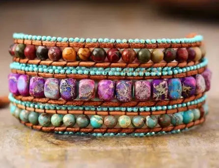 3X Mixed Wrap Bracelet Display Box Apple Watch Band Jewelry and Clovers