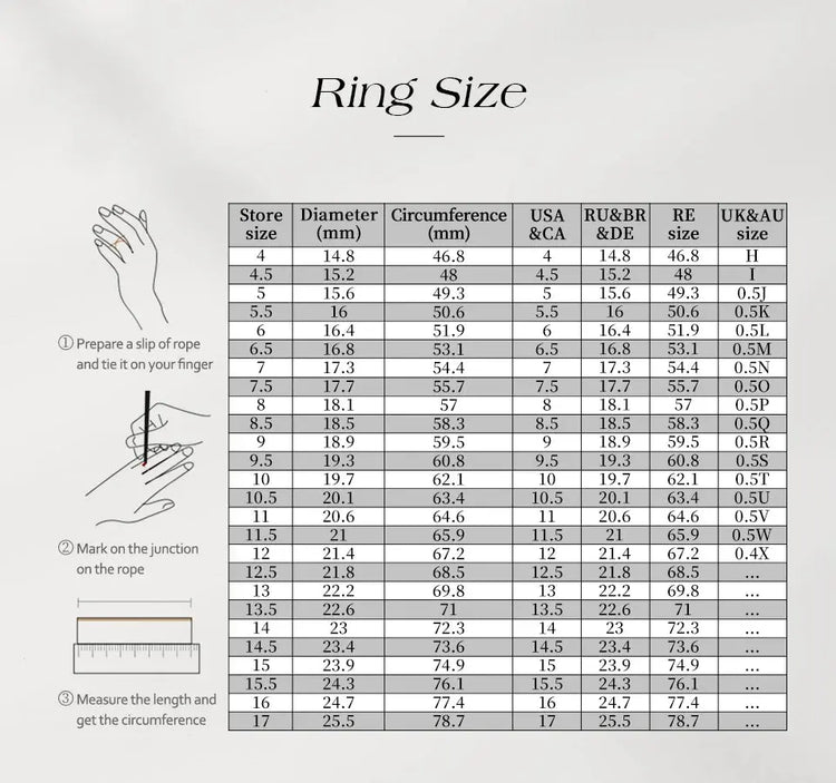 BRAND: ATTA GEMS Three-Stone Cluster Moissanite Ring for Women - 1CT Round Cut 100% 925 Sterling Silver Twist Engagement Fine Jewelry Jewelry and Clovers