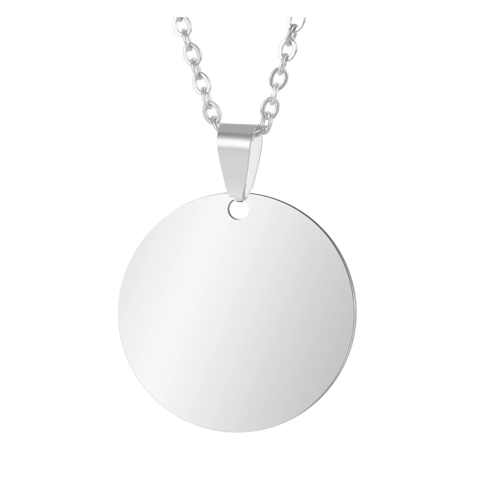 Custom Photo Necklace for Women Heart Stainless Steel Pendant Personalized Engraved Picture Frame on A Necklace