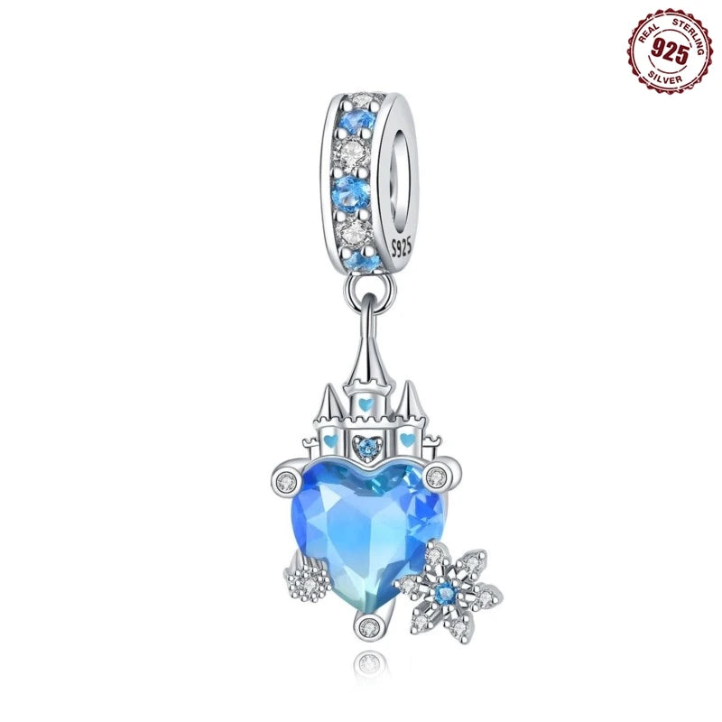 MISEFF New Original Bracelet 925 Sterling Silver Lovely Angel Girl Charms Beads For Jewelry Gifts