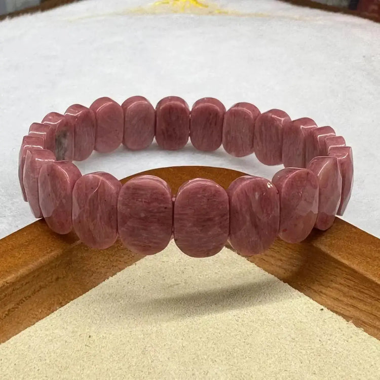Natural Stone 8*14mm  Faceted Bracelets Lapis Labradorite Crystal  Red Jasper Agate Howlite Rhodonite Unakite For Wholesale Jewelry and Clovers