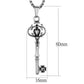 Old Fashion Key Necklace High polished (no plating)Solid Stainless Steel