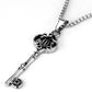 Old Fashion Key Necklace High polished (no plating)Solid Stainless Steel