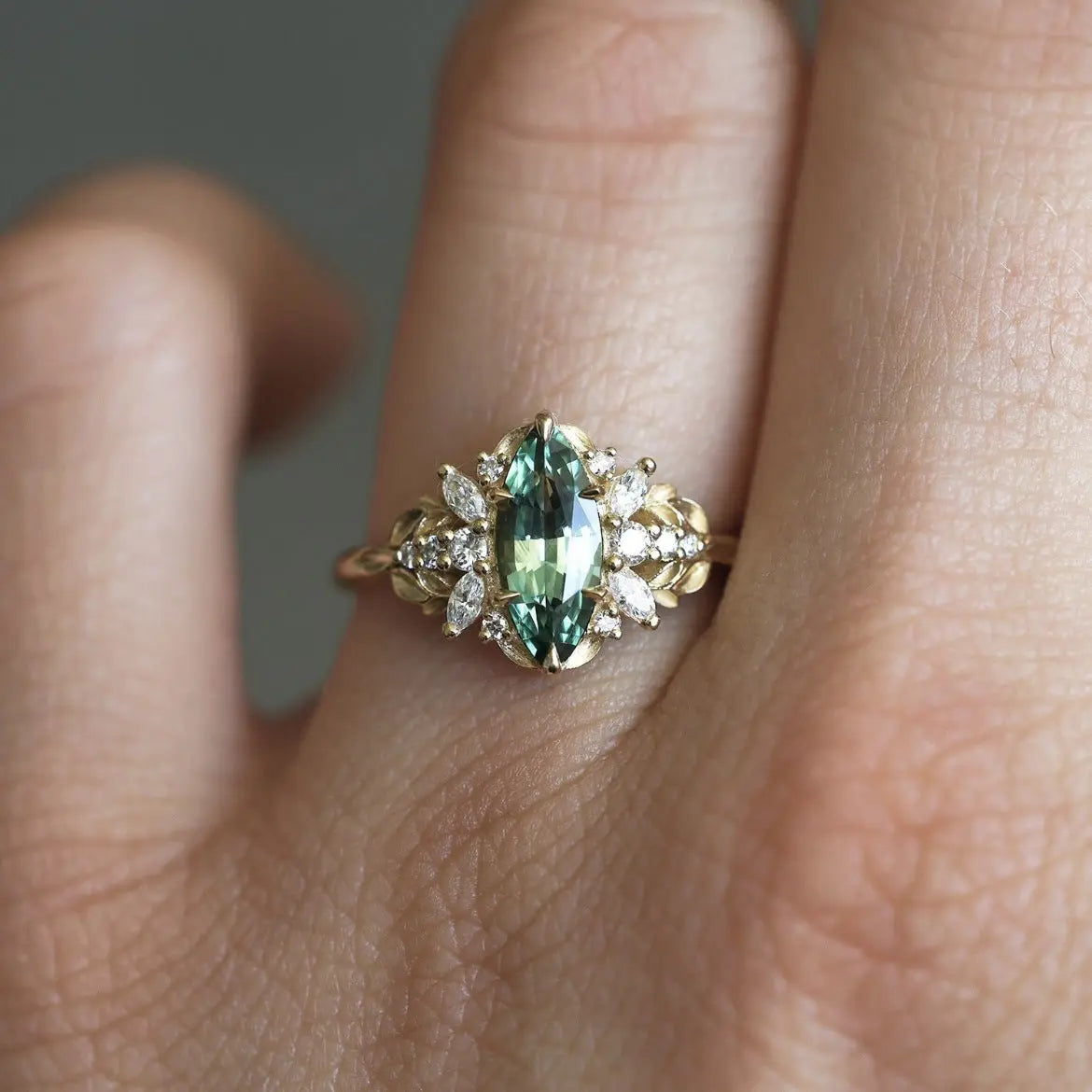Versatile Minimalist Chanel-inspired Ring With Zircon Inlay Ashley and Clovers