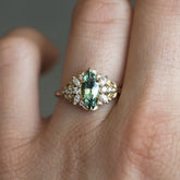 Versatile Minimalist Chanel-inspired Ring With Zircon Inlay Ashley and Clovers