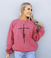 Faith Sweatshirt Jewelry and Clovers