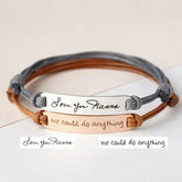 Personalized Handwriting Bracelet Handwritten Signature Jewelry Jewelry and Clovers