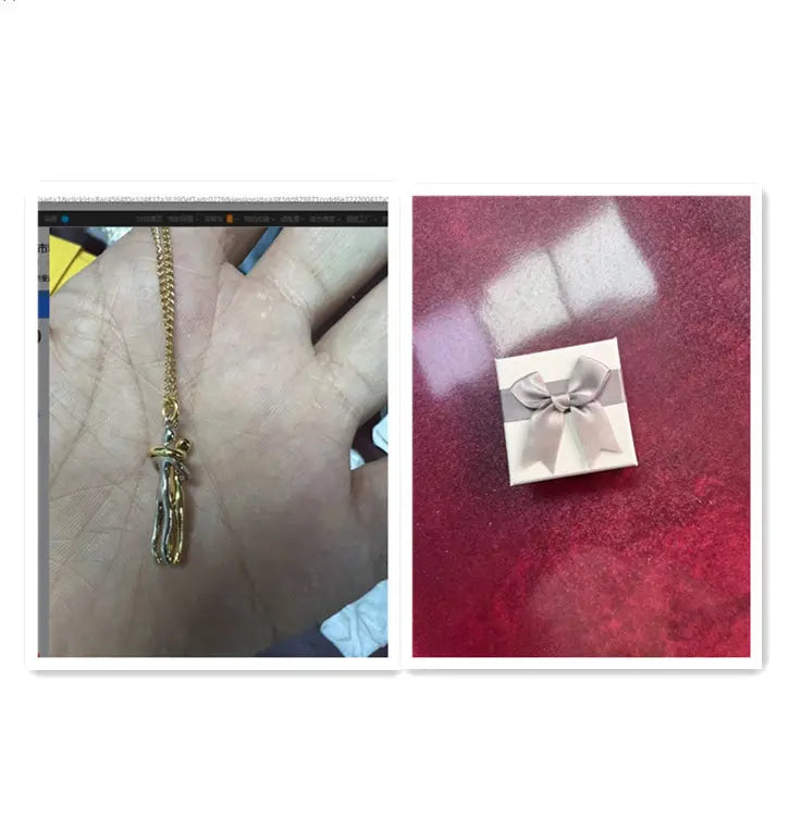 Love Hug Necklace Unisex Men Women Couple Jewelry Simple Temperament Clavicle Chain Valentines Day Lover Gifts Jewelry and Clovers
