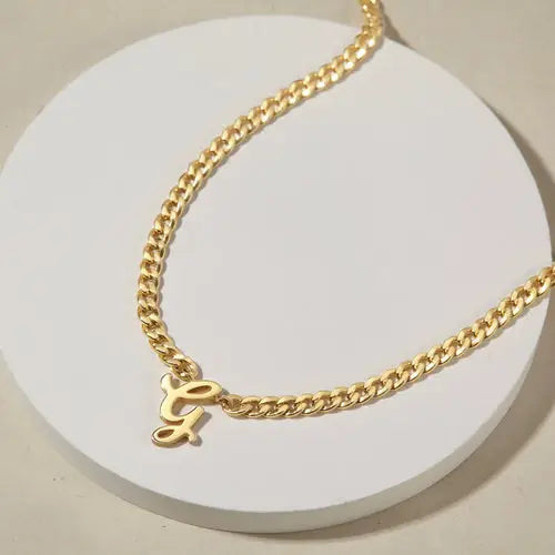 Personalized Letter Chain Necklace For Women